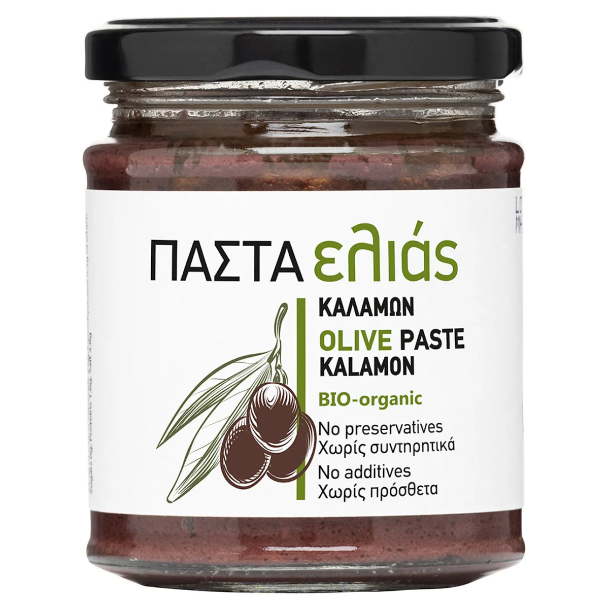Био паста от маслини Каламон 180г